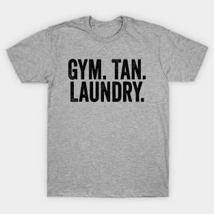 Gym Tan Laundry Black T-Shirt